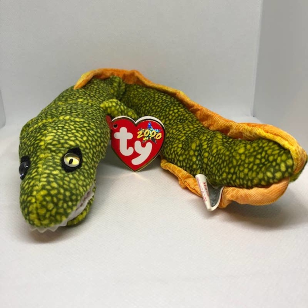 VTG 2000 Ty Beanie‎ Babie Morrie the Moray Eel~~MWMT~~tag errors